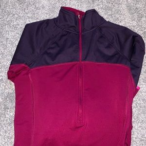 Purple and Pink Nike Half Zip